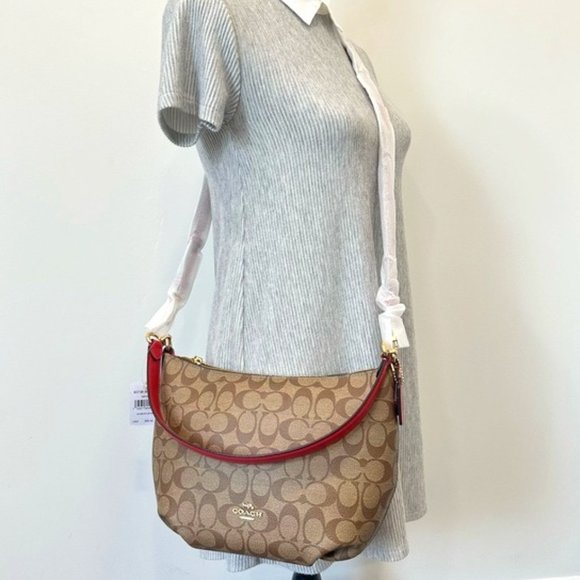 Coach Bags Coach Small Skylar Hobo Tote Shoulder Bag In Signature